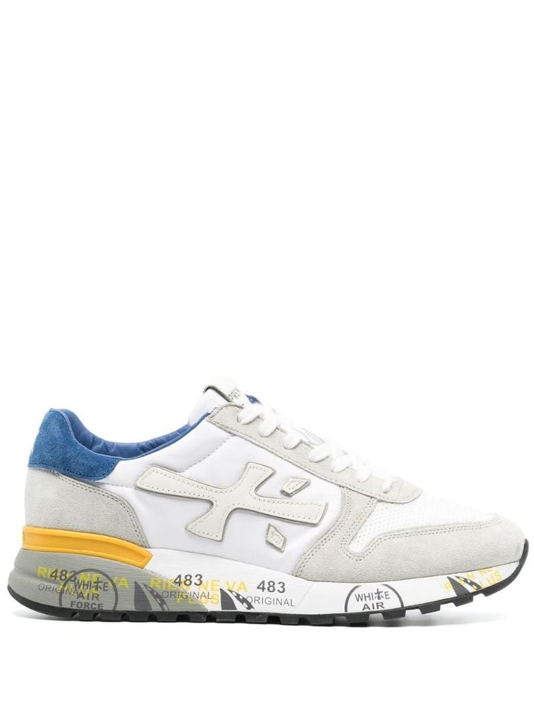Grey Mick 6168 Suede Sneakers