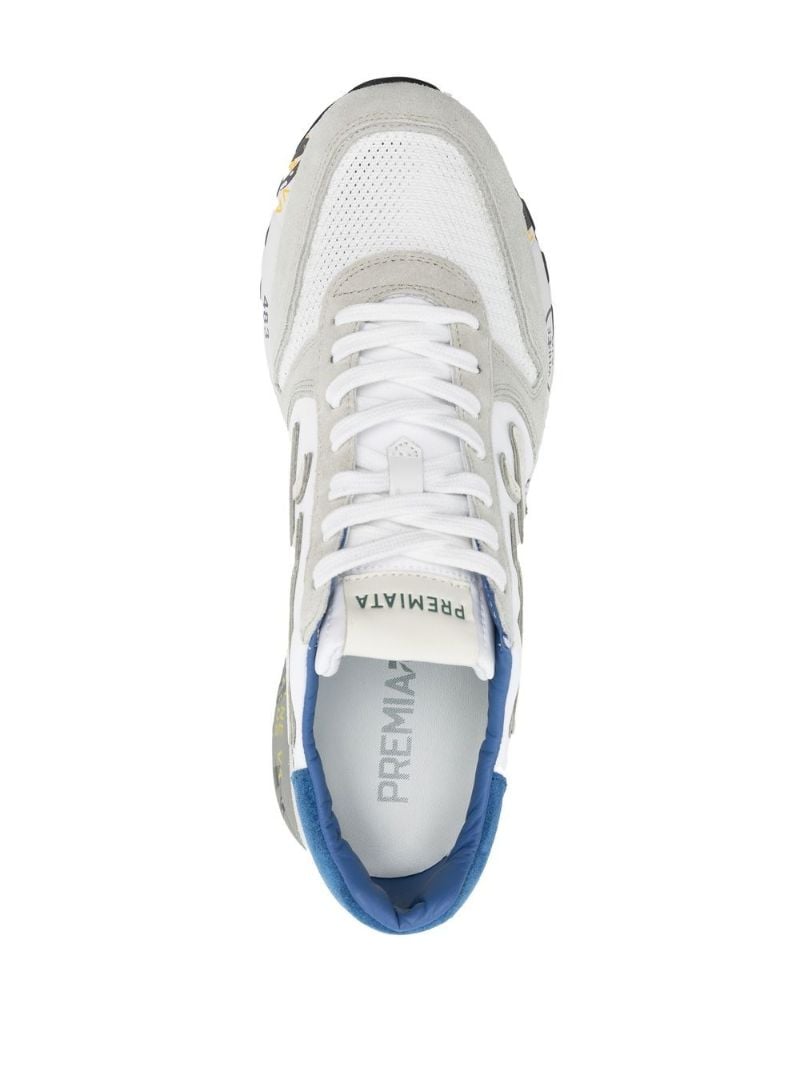 Grey Mick 6168 Suede Sneakers