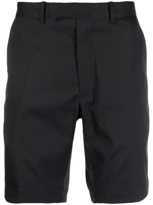 Black Tailored Shorts