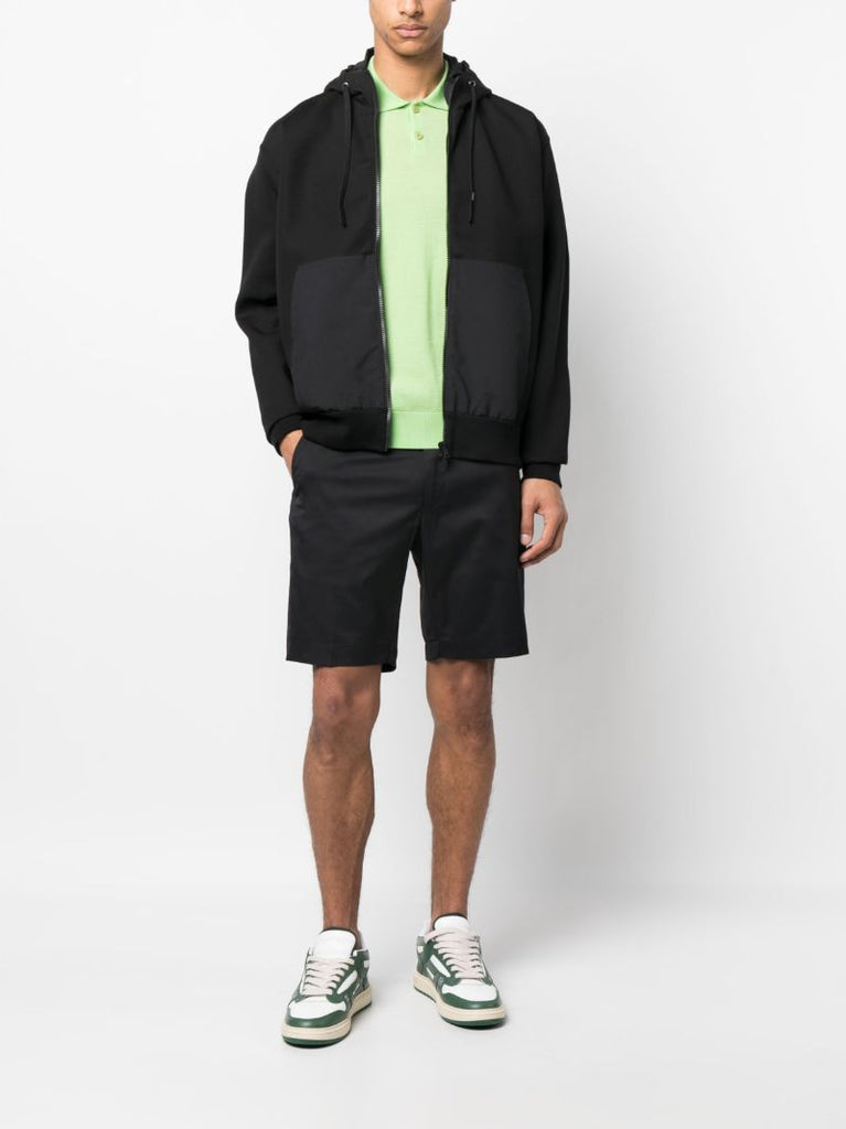 Black Tailored Shorts