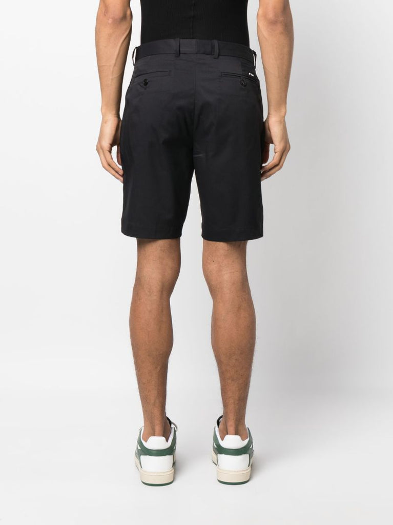 Black Tailored Shorts