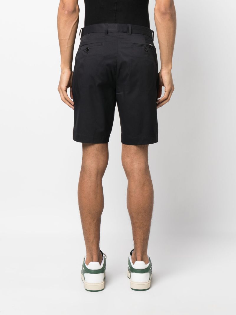 Black Tailored Shorts