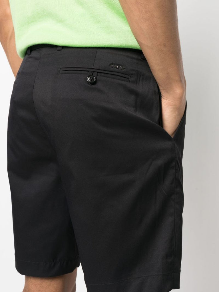 Black Tailored Shorts
