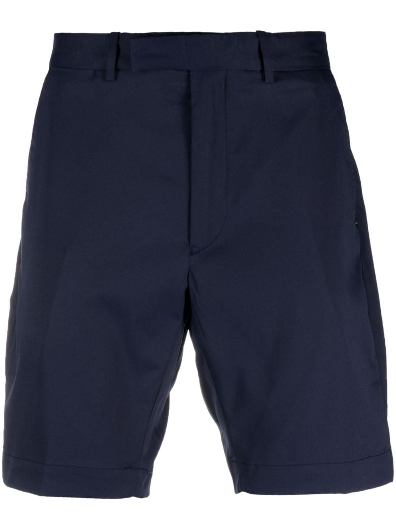 Blue Tailored Shorts