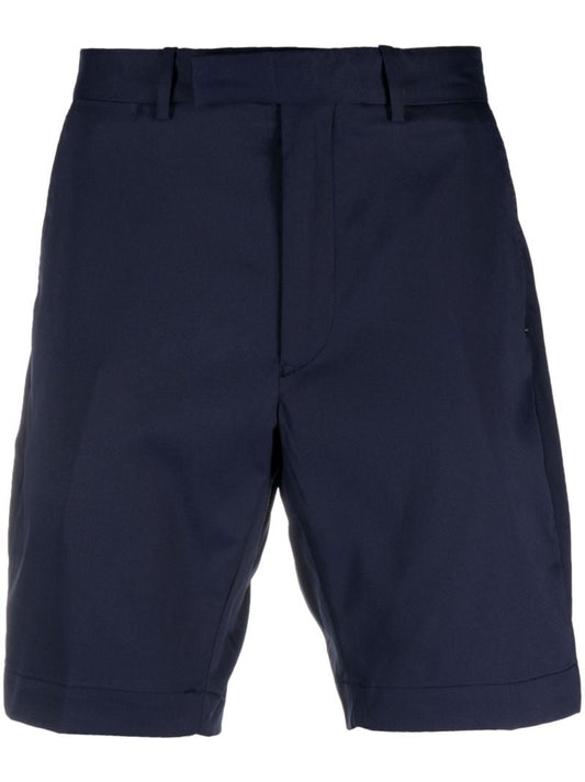Blue Tailored Shorts