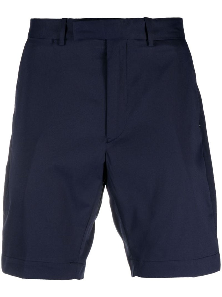 Blue Tailored Shorts