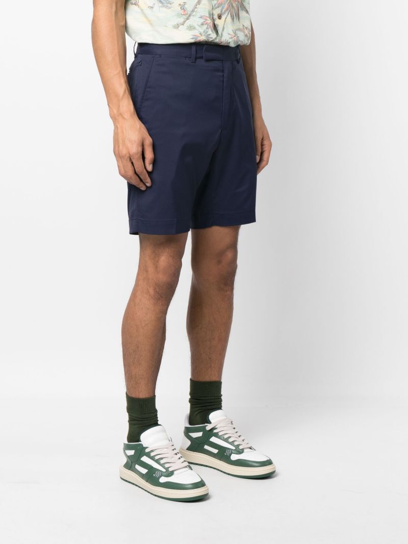 Blue Tailored Shorts