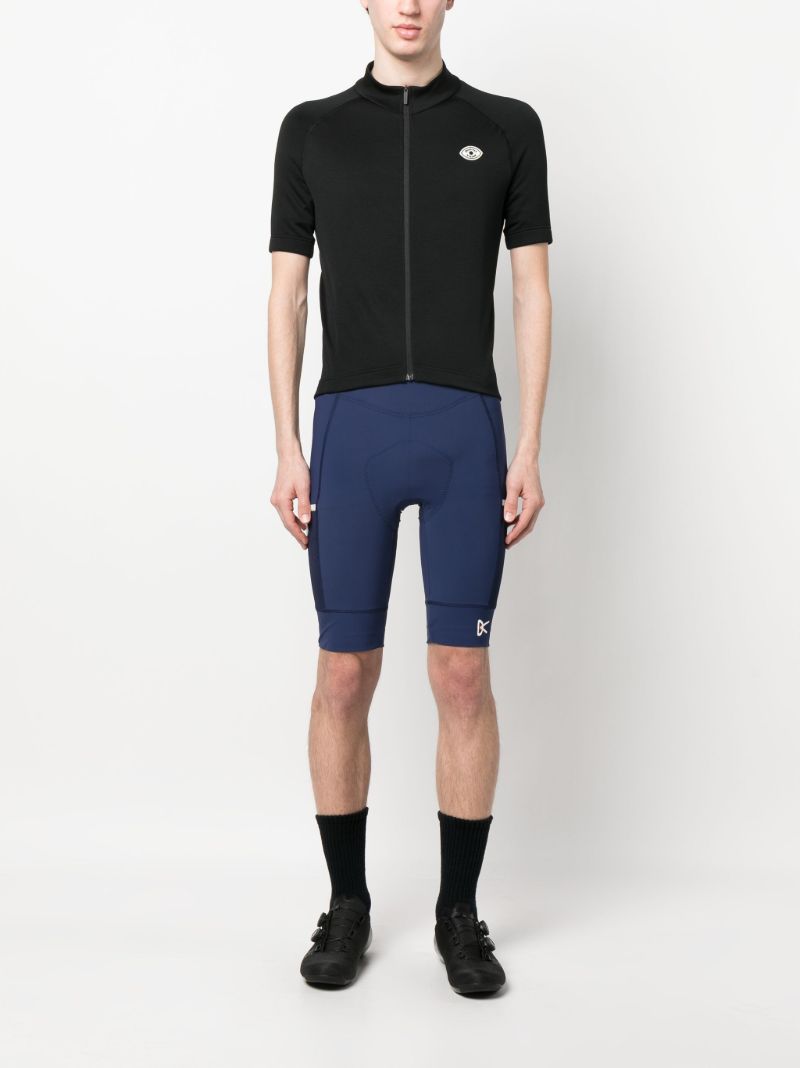 Black Zip-up Performance Top