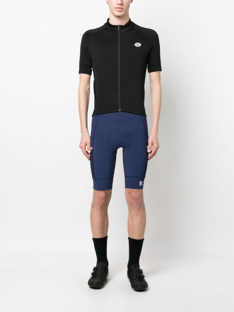 Black Zip-up Performance Top