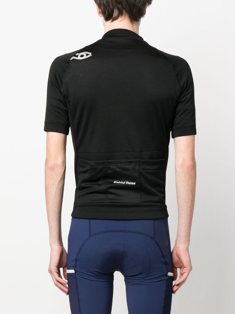 Black Zip-up Performance Top