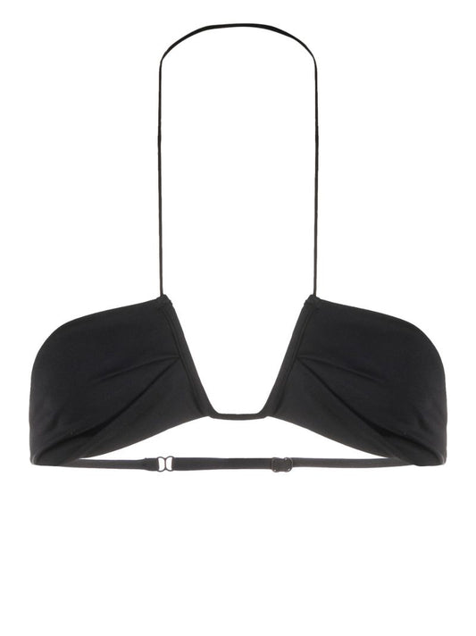X Ziah Black Neal Halterneck Bikini Top