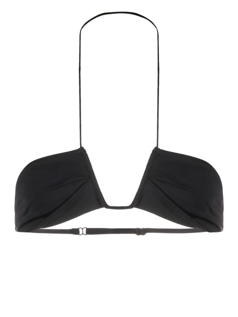X Ziah Black Neal Halterneck Bikini Top