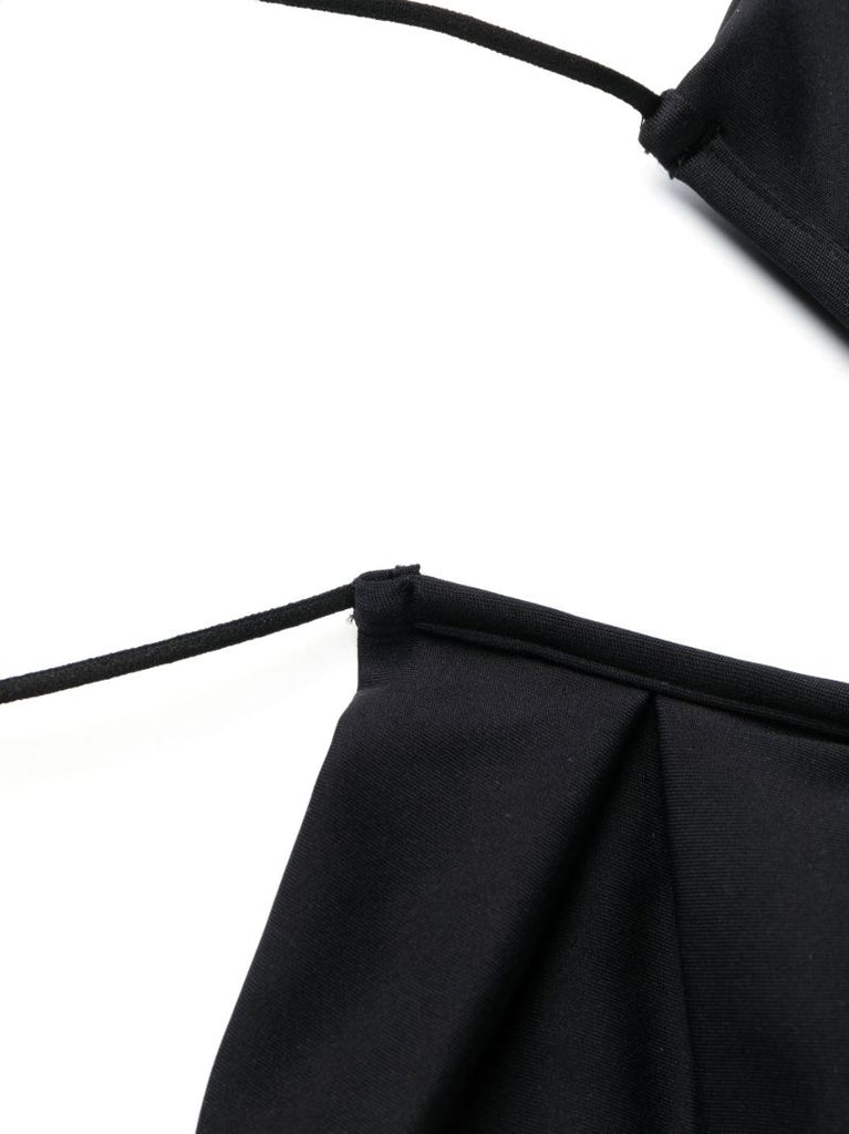X Ziah Black Neal Halterneck Bikini Top