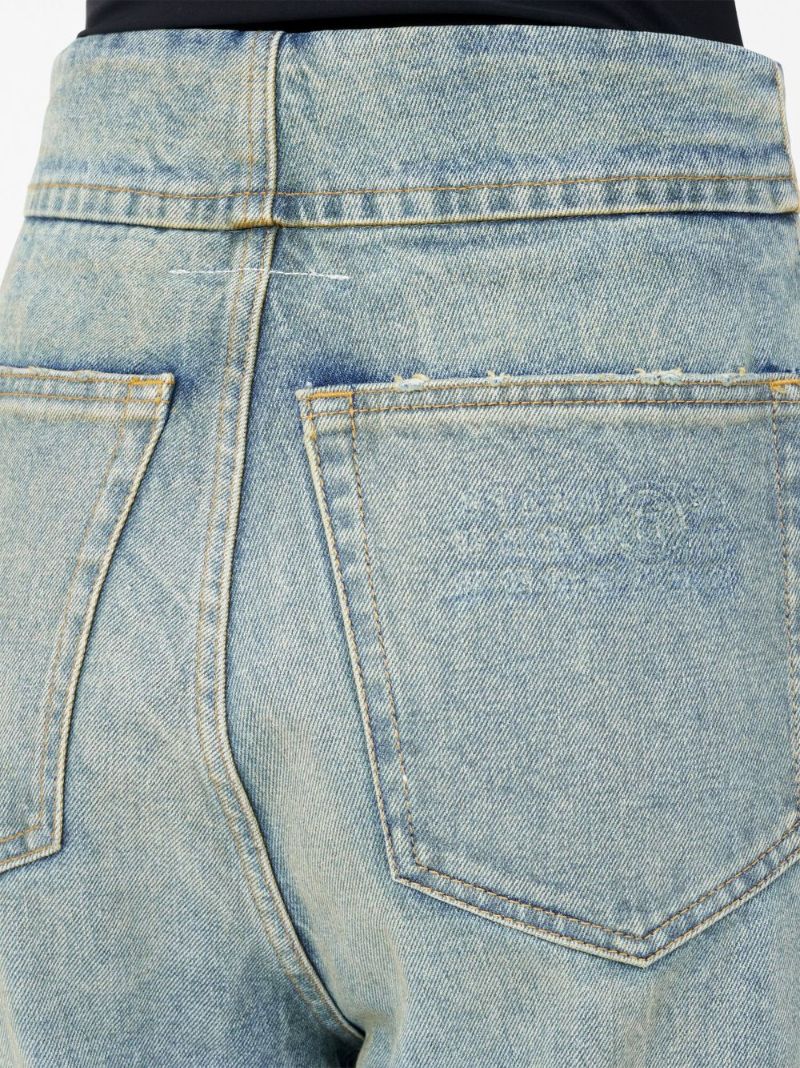 Blue Wide Leg Jeans