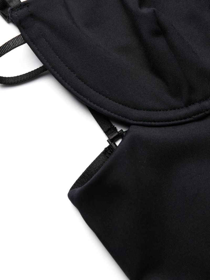 X Ziah Black Dita Cut-out Swimsuit
