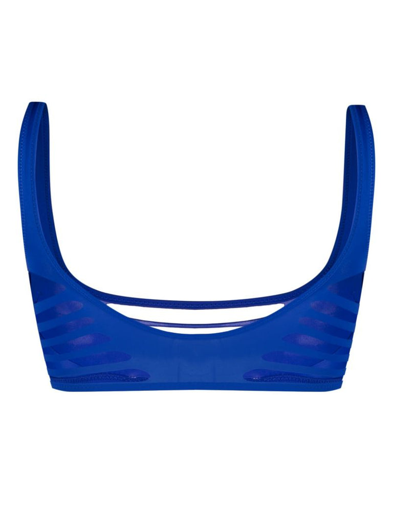 Blue Dakotta Bikini Top