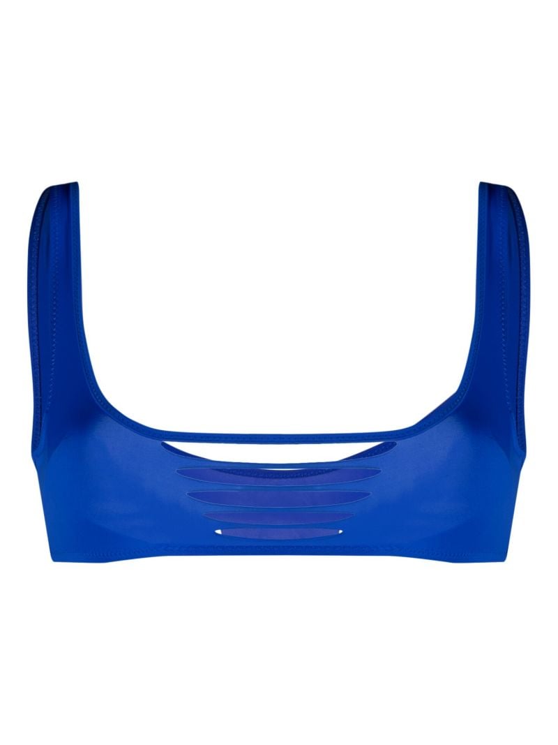 Blue Dakotta Bikini Top