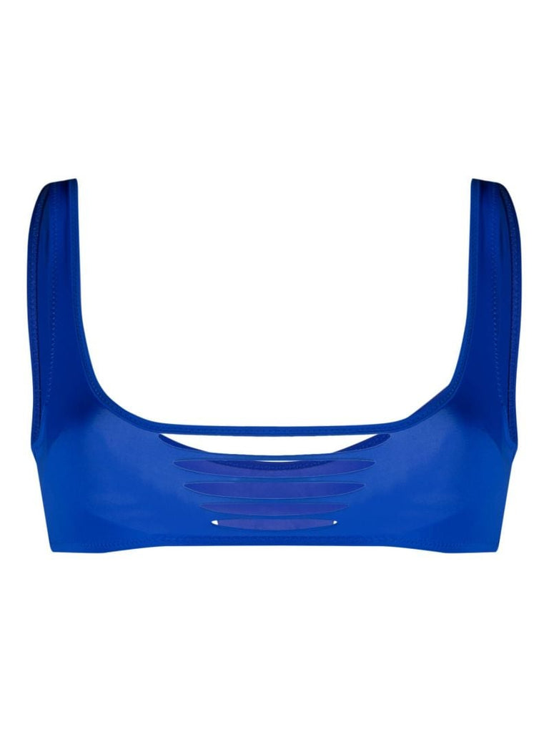 Blue Dakotta Bikini Top