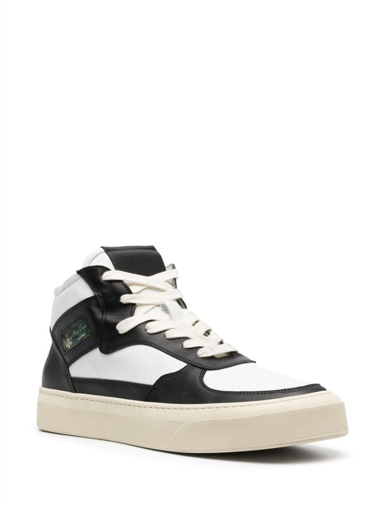 Black Lace Up Sneakers