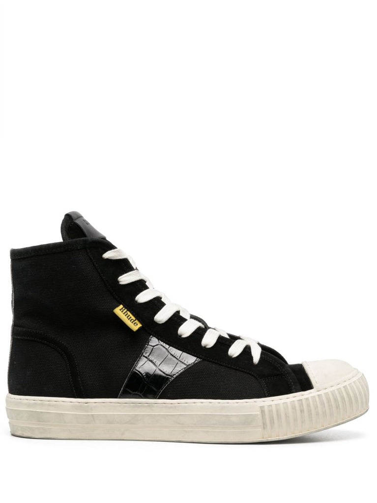 Black Lace Up Sneakers