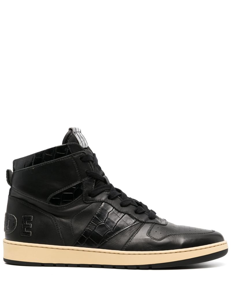 Black High Top Sneakers