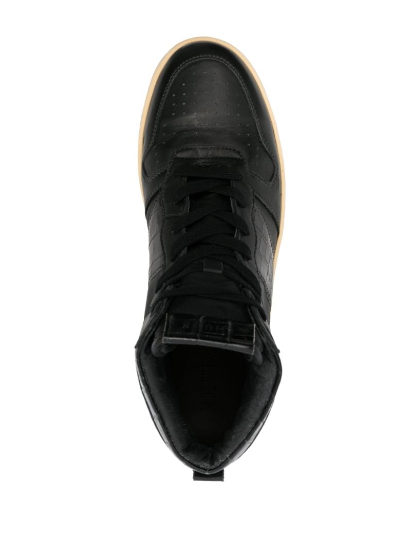 Black High Top Sneakers
