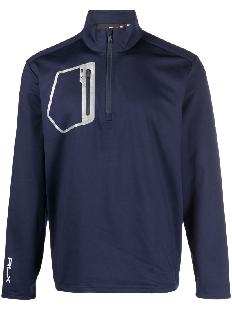 Blue Performance Sweatshirt