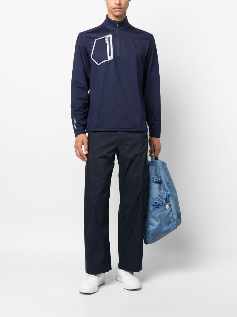 Blue Performance Sweatshirt