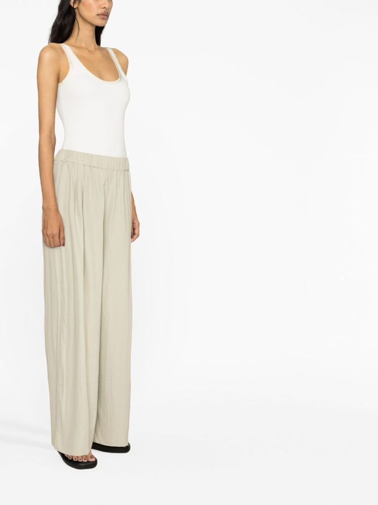 Neutral Wide-leg Trousers