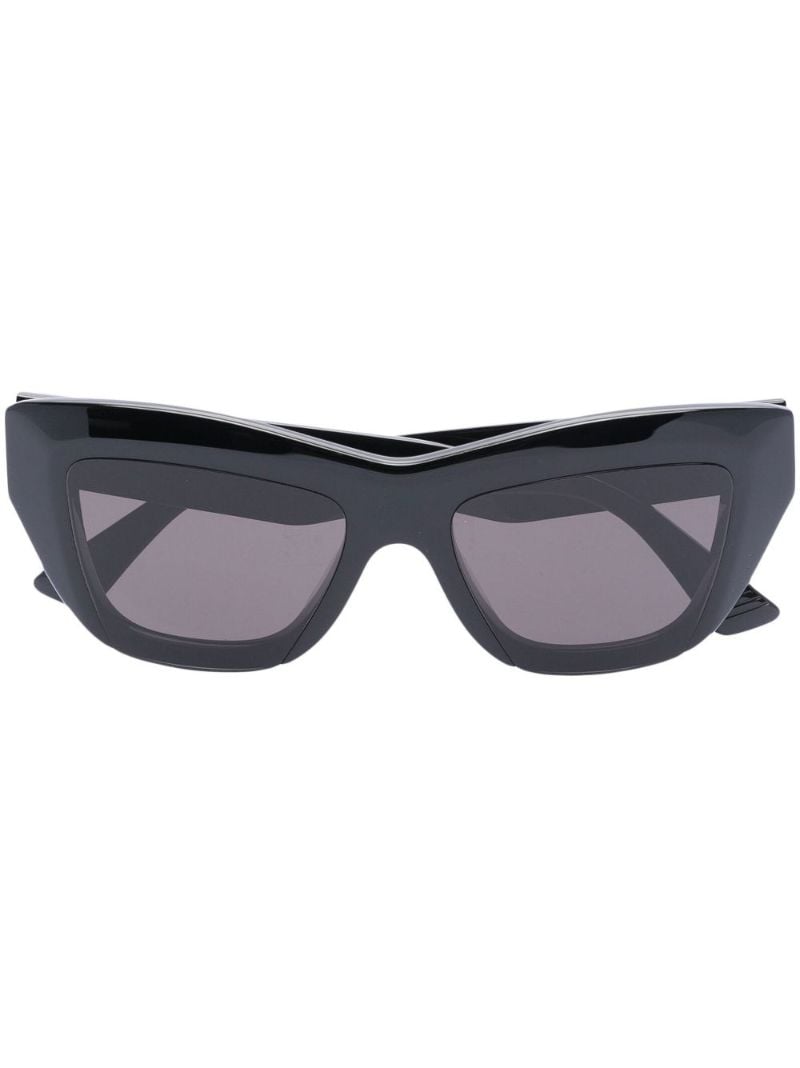 Black Cat-eye Frame Sunglasses