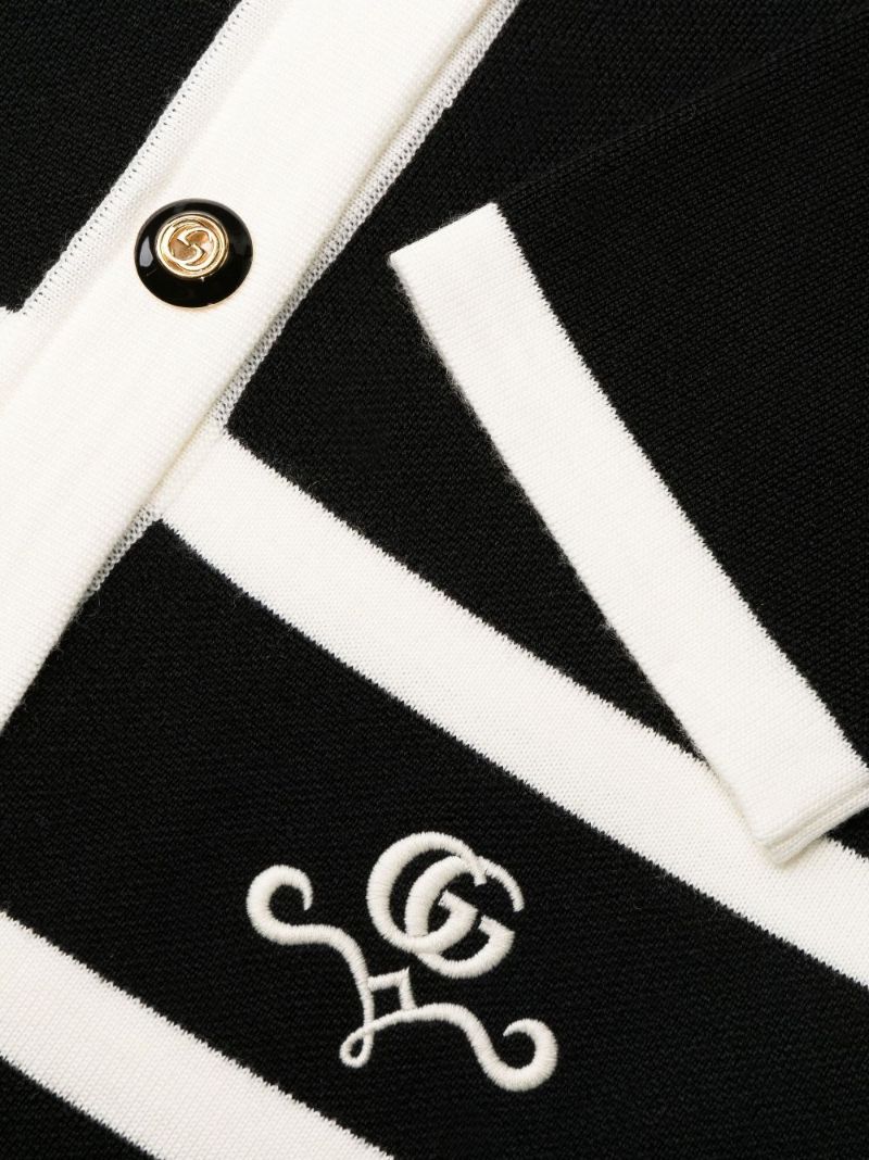 Black Logo Embroidered Polo Dress