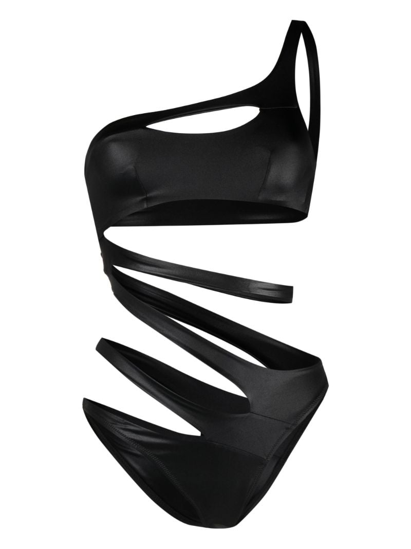 Black Lexxi Glossy Swimsuit