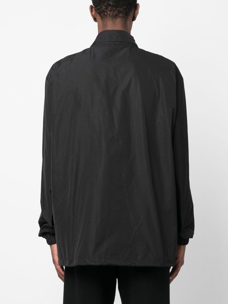 Black Logo Print Shirt