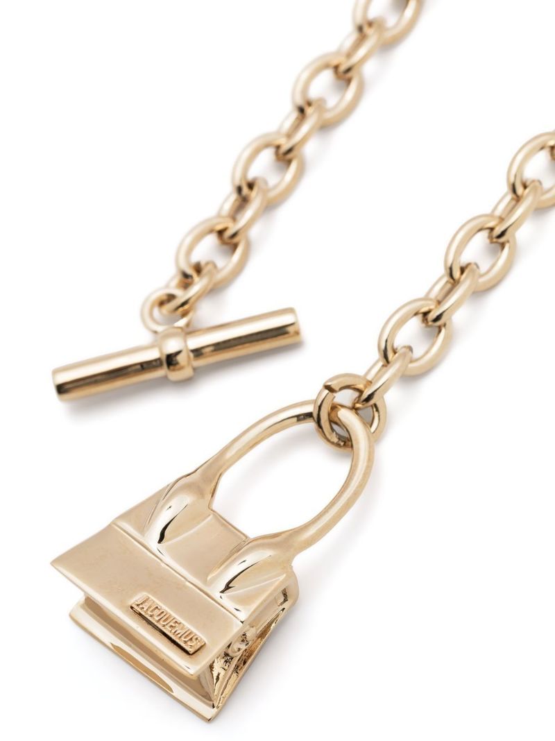 Gold-tone Le Collier Chiquito Pendant Necklace