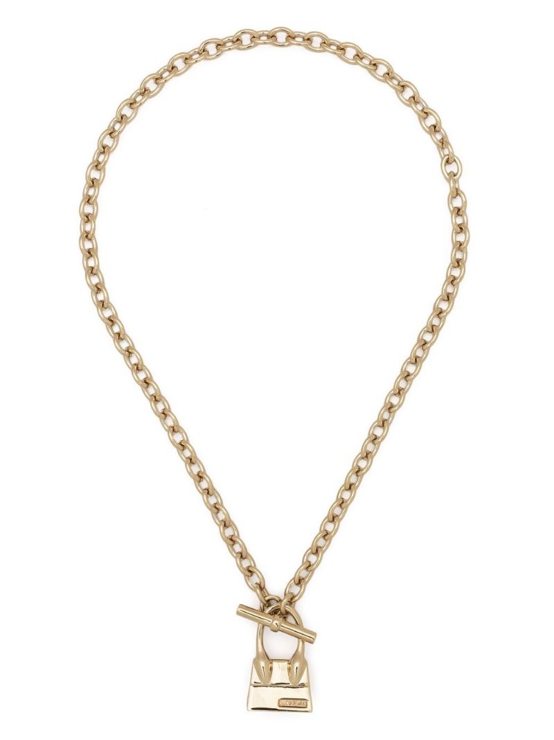Gold-tone Le Collier Chiquito Pendant Necklace