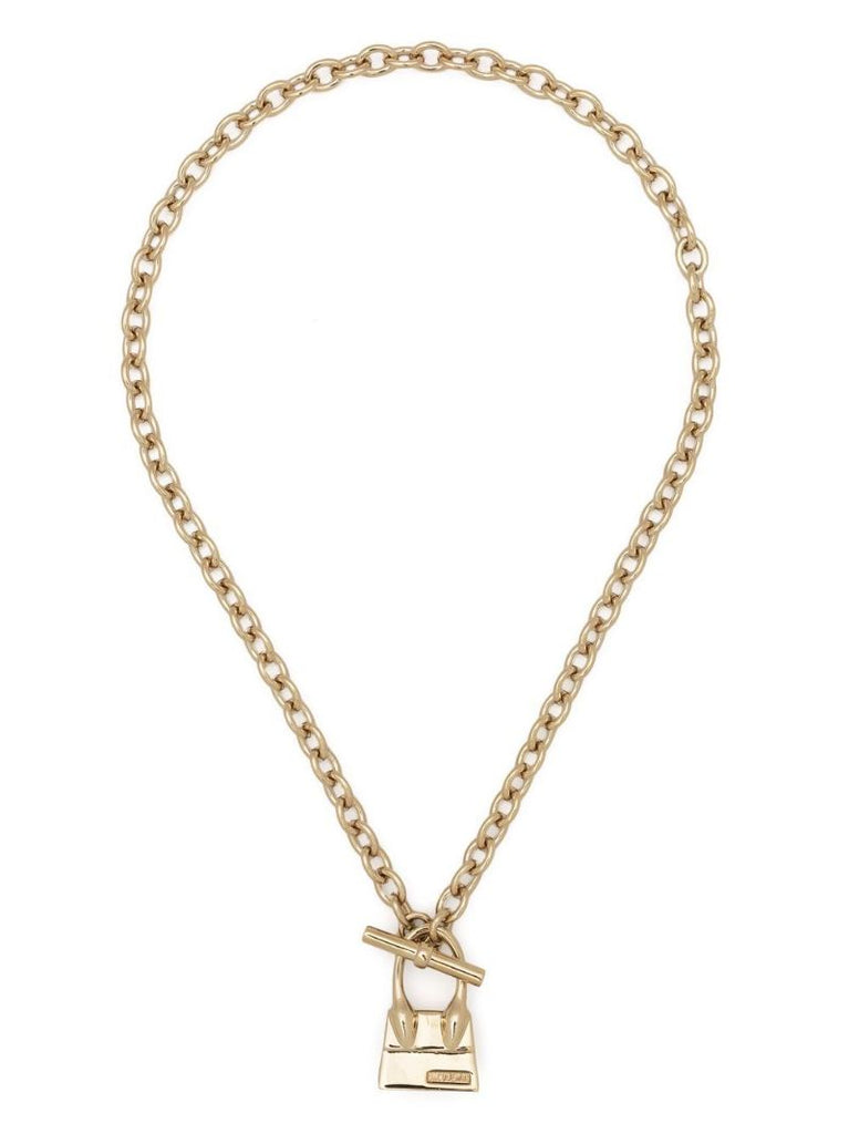 Gold-tone Le Collier Chiquito Pendant Necklace