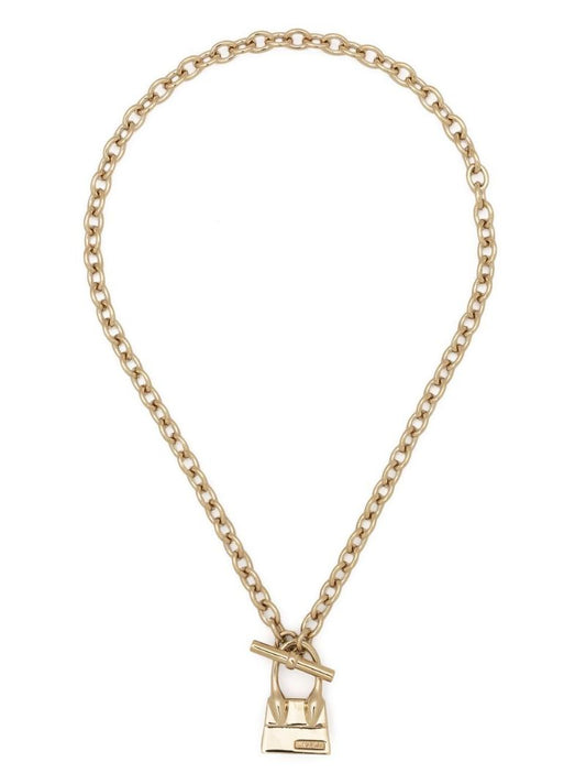 Gold-tone Le Collier Chiquito Pendant Necklace