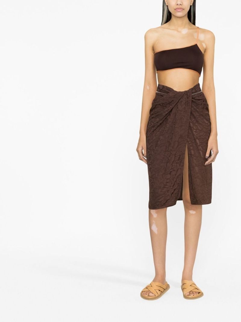 Brown Le Haut De Maillot Maio Bikini Top