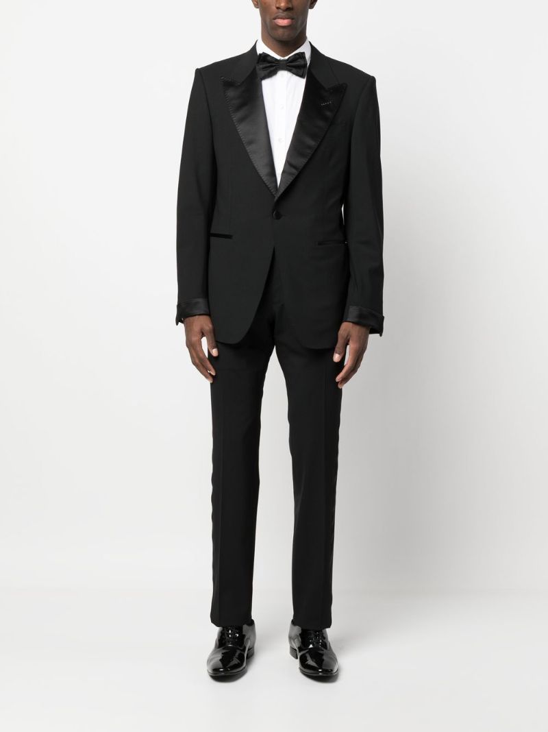 Black Single-breasted Dinner Suit