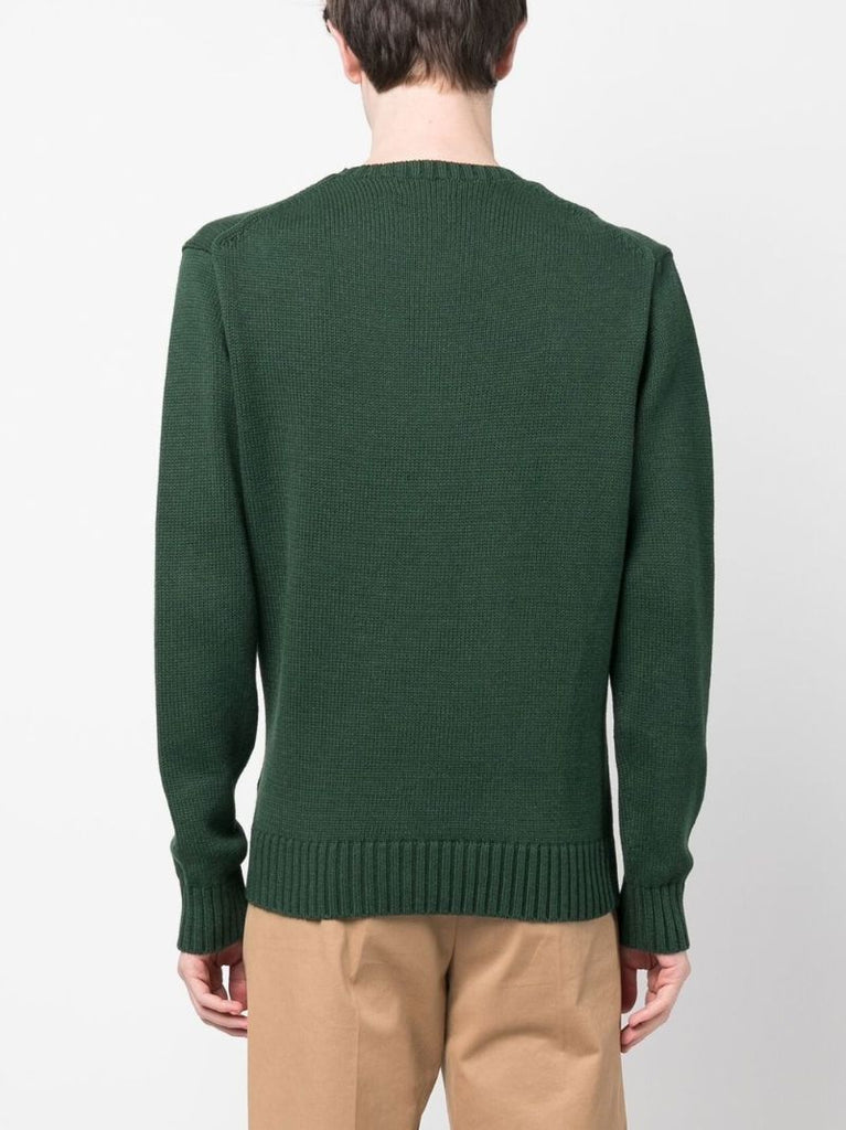 Green Polo Bear Sweater