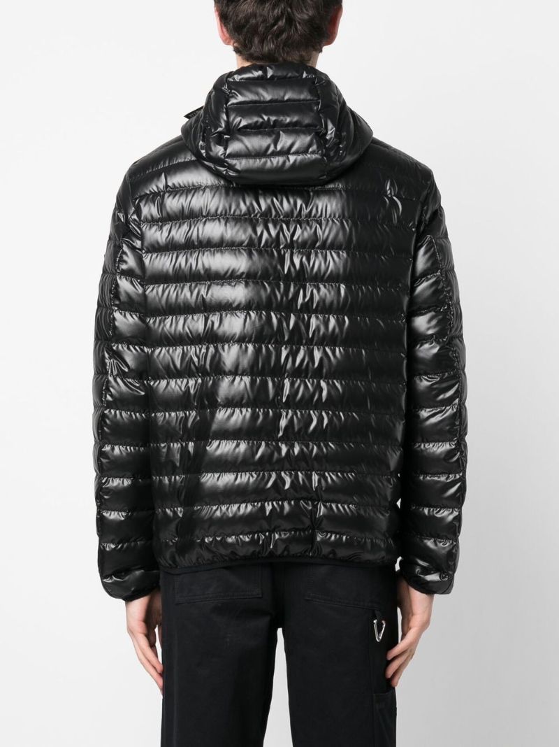 Black Lauzet Logo-print Padded Jacket