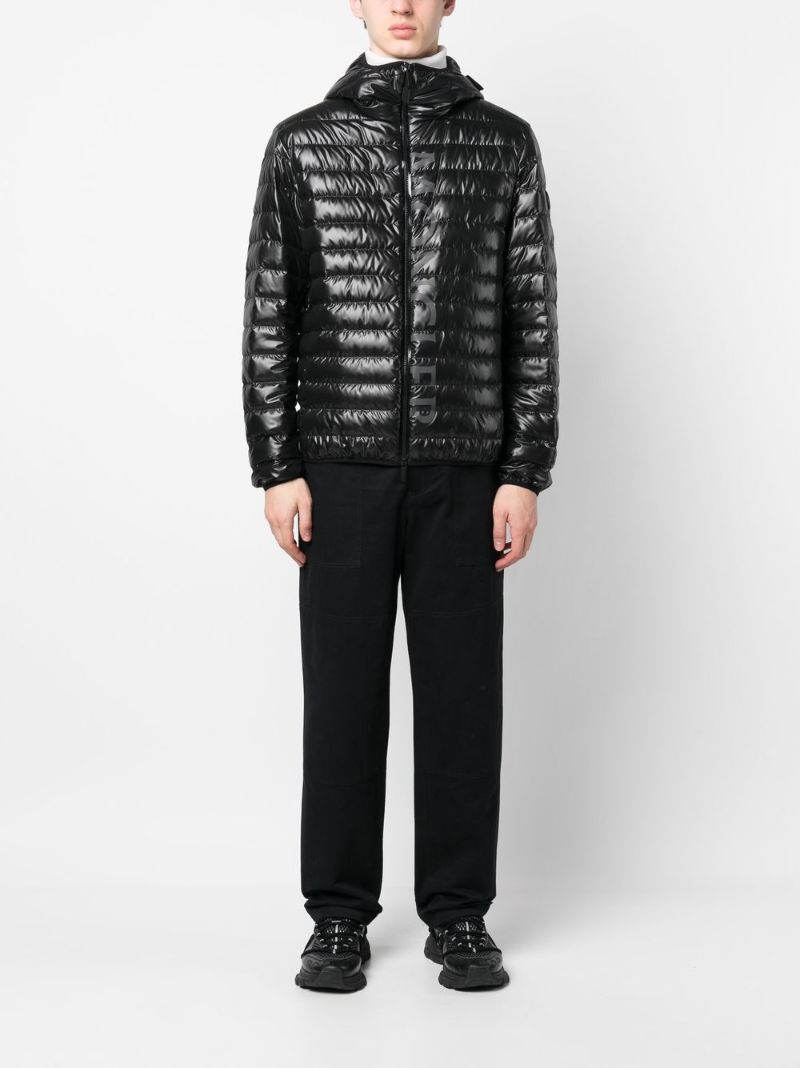 Black Lauzet Logo-print Padded Jacket