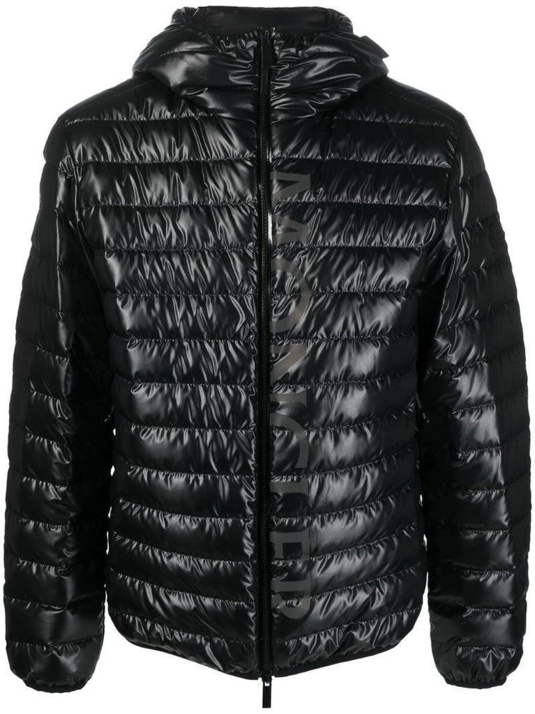 Black Lauzet Logo-print Padded Jacket
