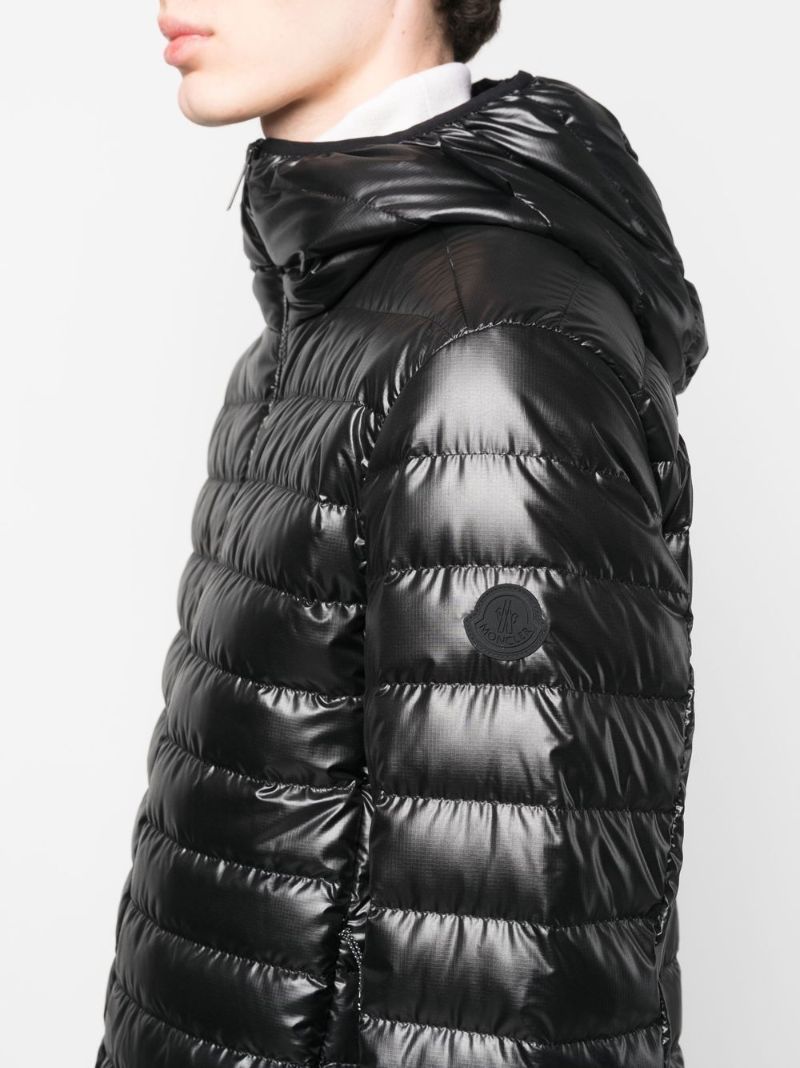 Black Lauzet Logo-print Padded Jacket