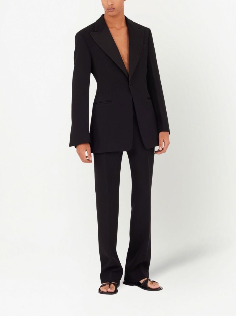 Black Single-breasted Blazer