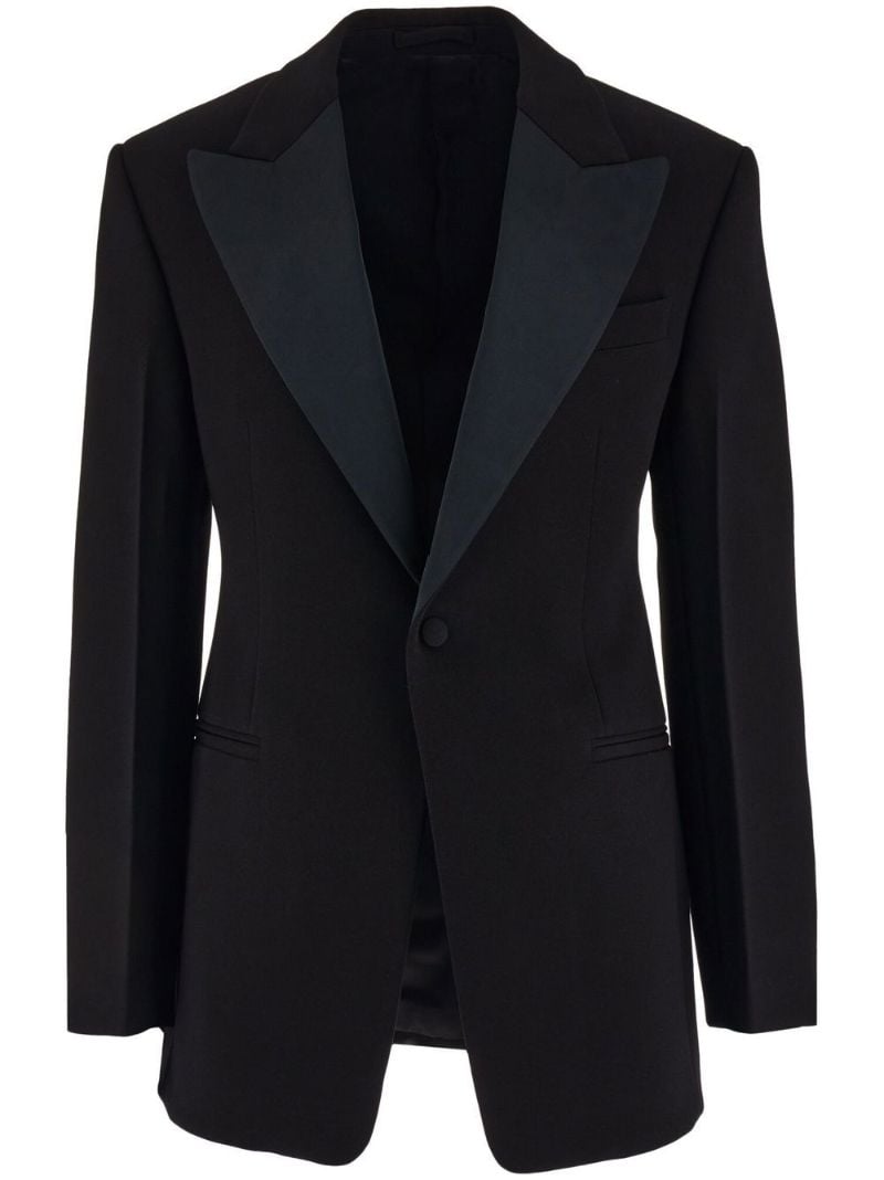 Black Single-breasted Blazer