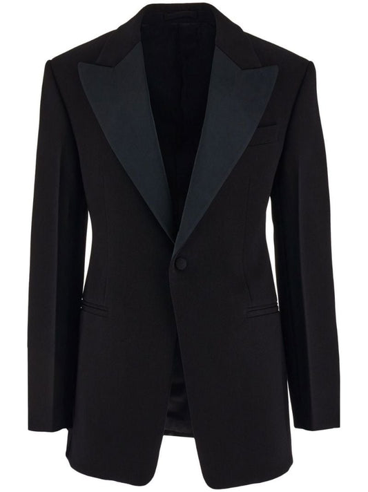 Black Single-breasted Blazer