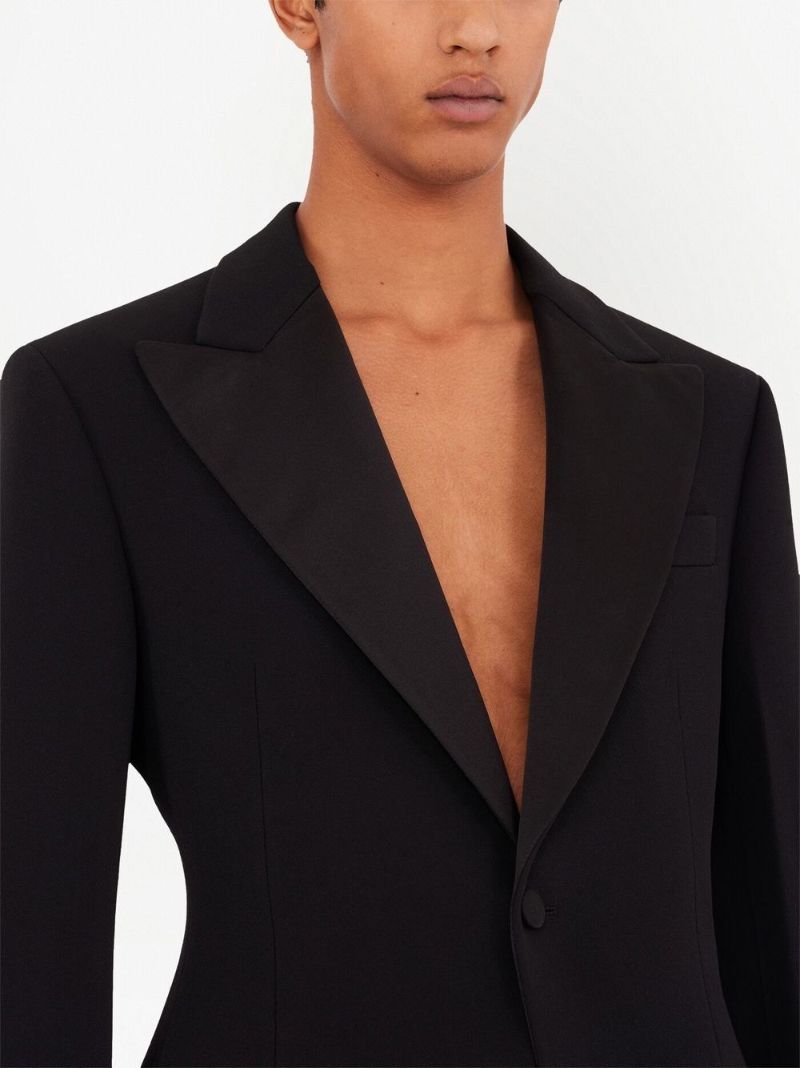 Black Single-breasted Blazer
