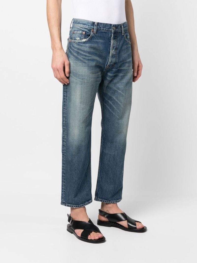 Blue Mick Straight-leg Jeans