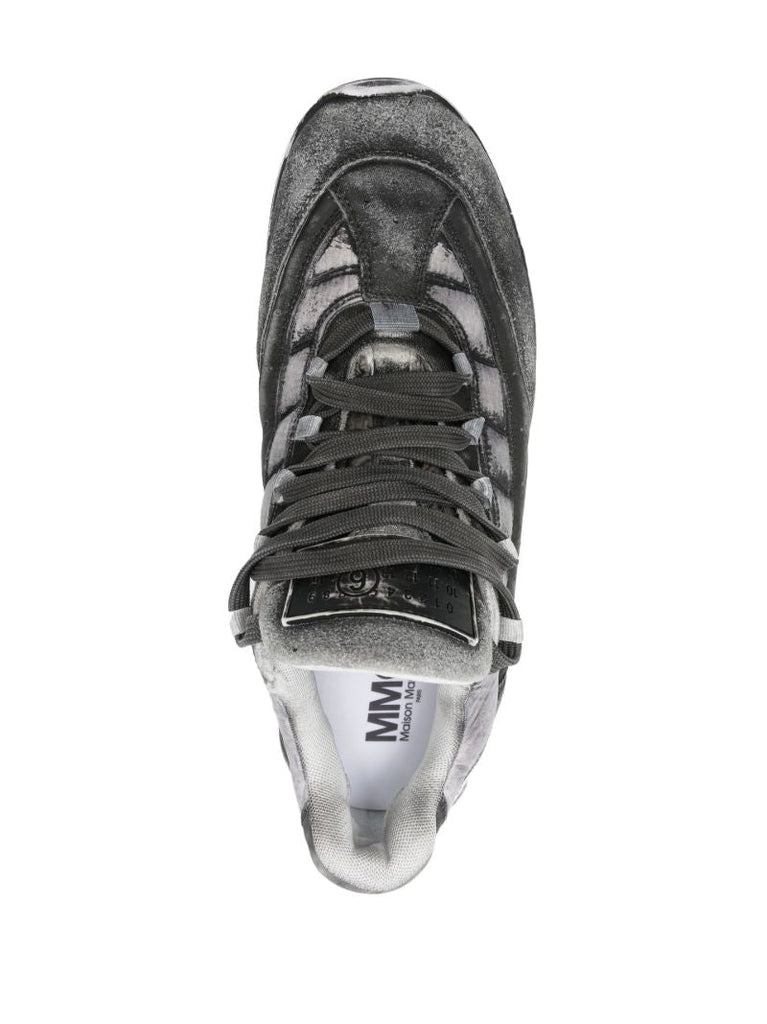 Grey Castlerock Distressed Sneakers